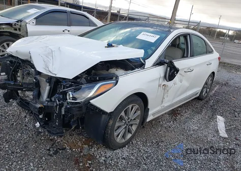 2016 Hyundai Sonata Limited z USA, uszkodzony, nr VIN 5NPE34AF8GH341831